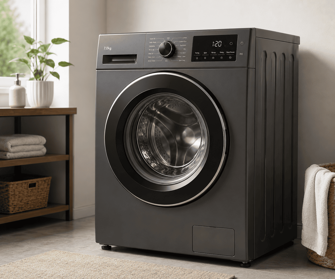 7Kg Fully Automatic Front Load Washing Machine